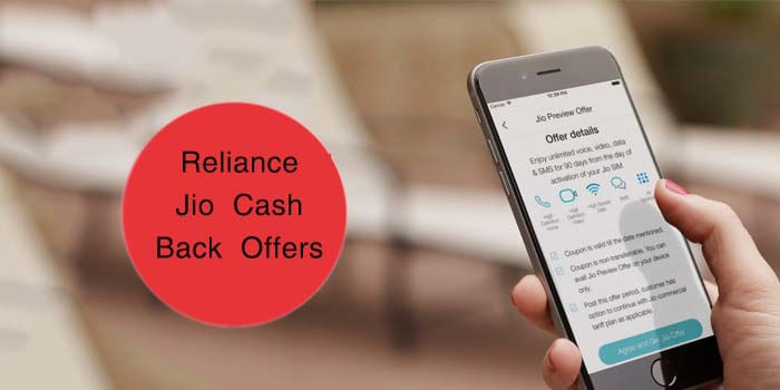 BEST CASH BACKS TO AVAIL ON RELIANCE JIO