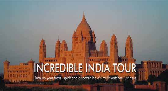 Top Itinerary for Incredible India Tour