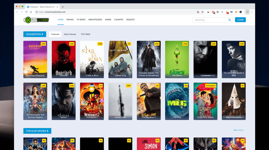 Putlocker Alternative Sites to Stream or Download movies free