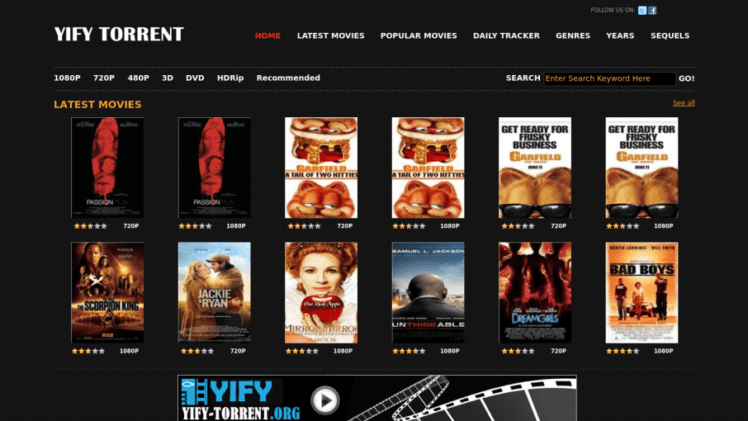 Yifys Best 5 of the Most Downloaded Movies on Yify