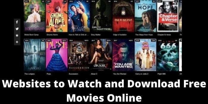 Top 20 Websites to Watch and Download Free Movies Online