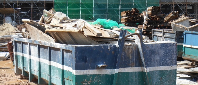 Skip hiring or using a Recycling Centre for domestic Waste Disposal