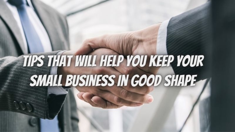 Tips That Will Help You Keep Your Small Business in Good Shape