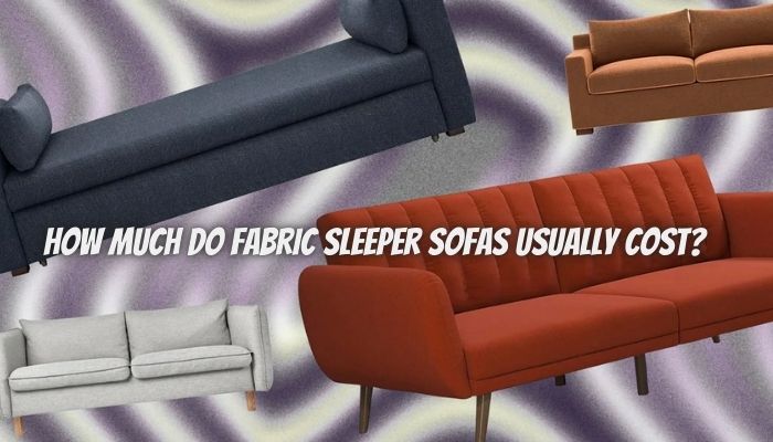 How Much Do Fabric Sleeper Sofas Usually Cost?