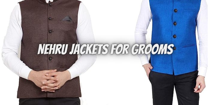 Nehru Jackets for grooms