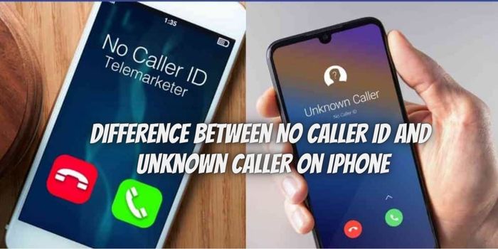 Difference between No caller id and Unknown Caller on iPhone