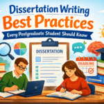 Dissertation Writing Best Practices Every Postgraduate Student Should Know