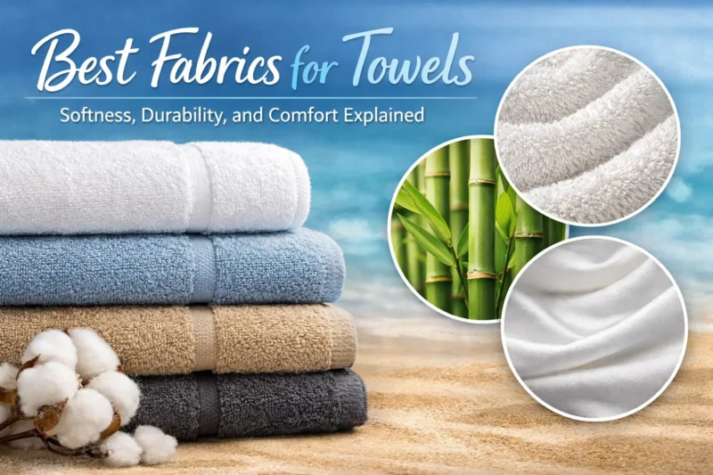 Best Fabrics for Towels Softness, Durability, and Comfort Explained