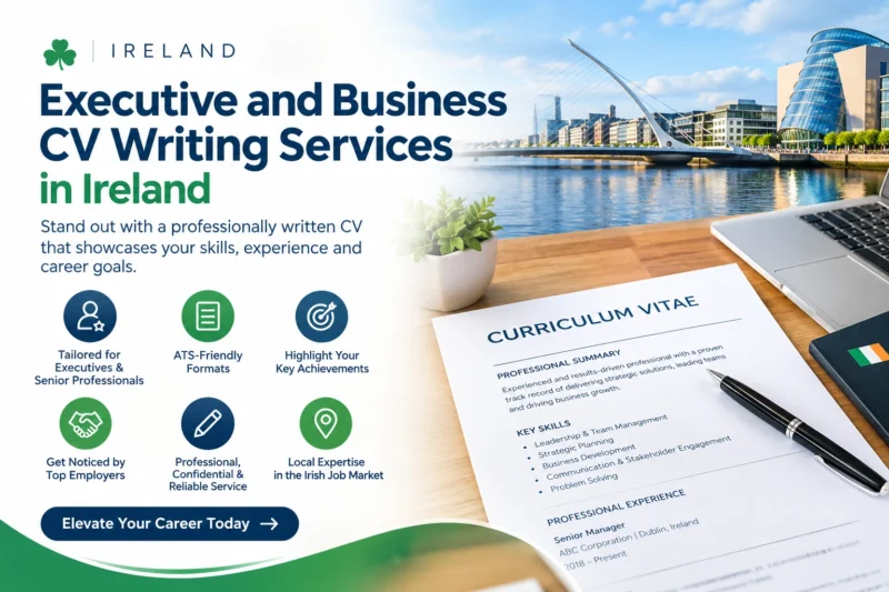Executive and Business CV Writing Services in Ireland
